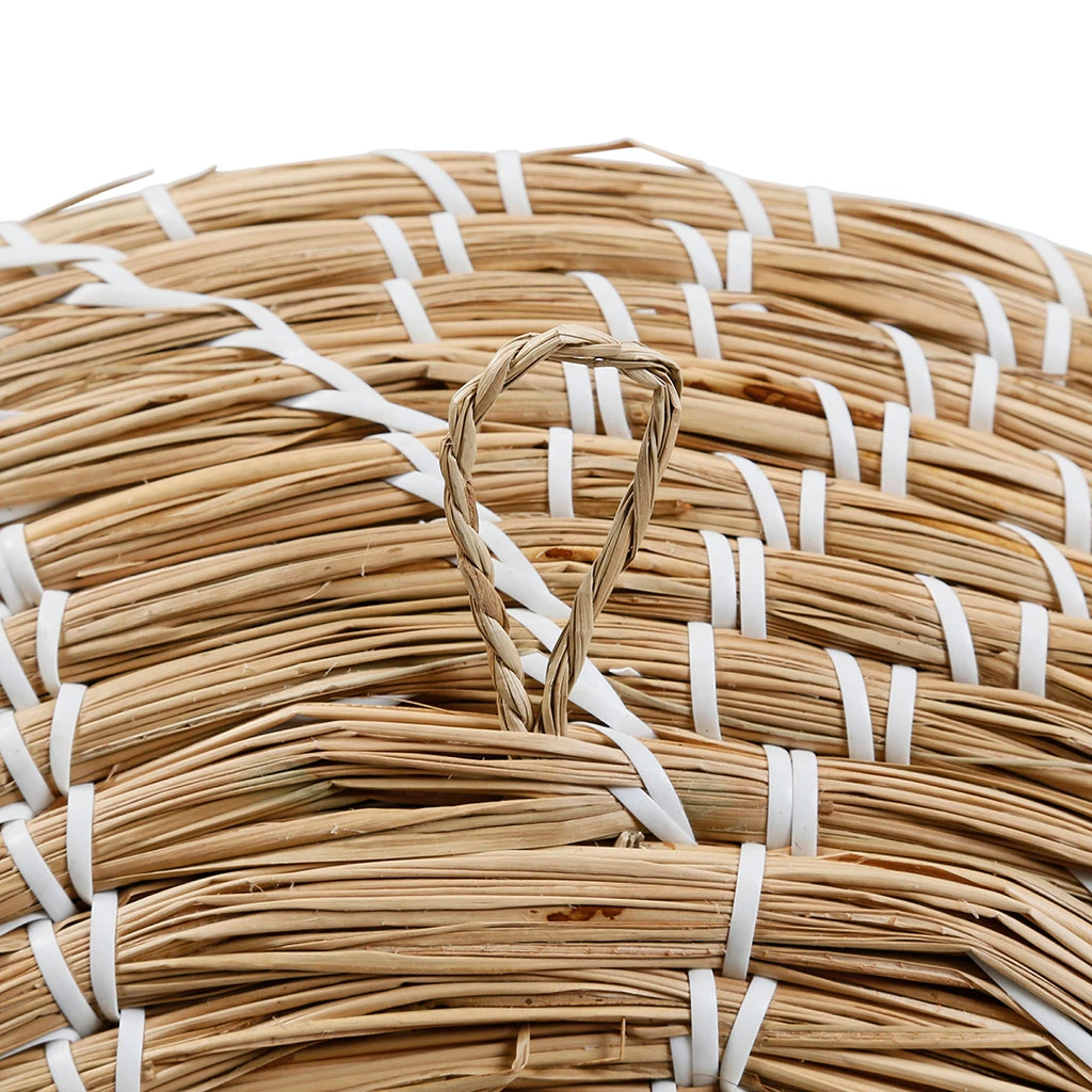 Jardin D'Ulysse Deco Murale (lot De 3) Un été A La Mer Naturel Et Blanc En Jonc De Mer 5 Jardin D'Ulysse Deco Murale (lot De 3) Un été A La Mer Naturel Et Blanc En Jonc De Mer – Image 3