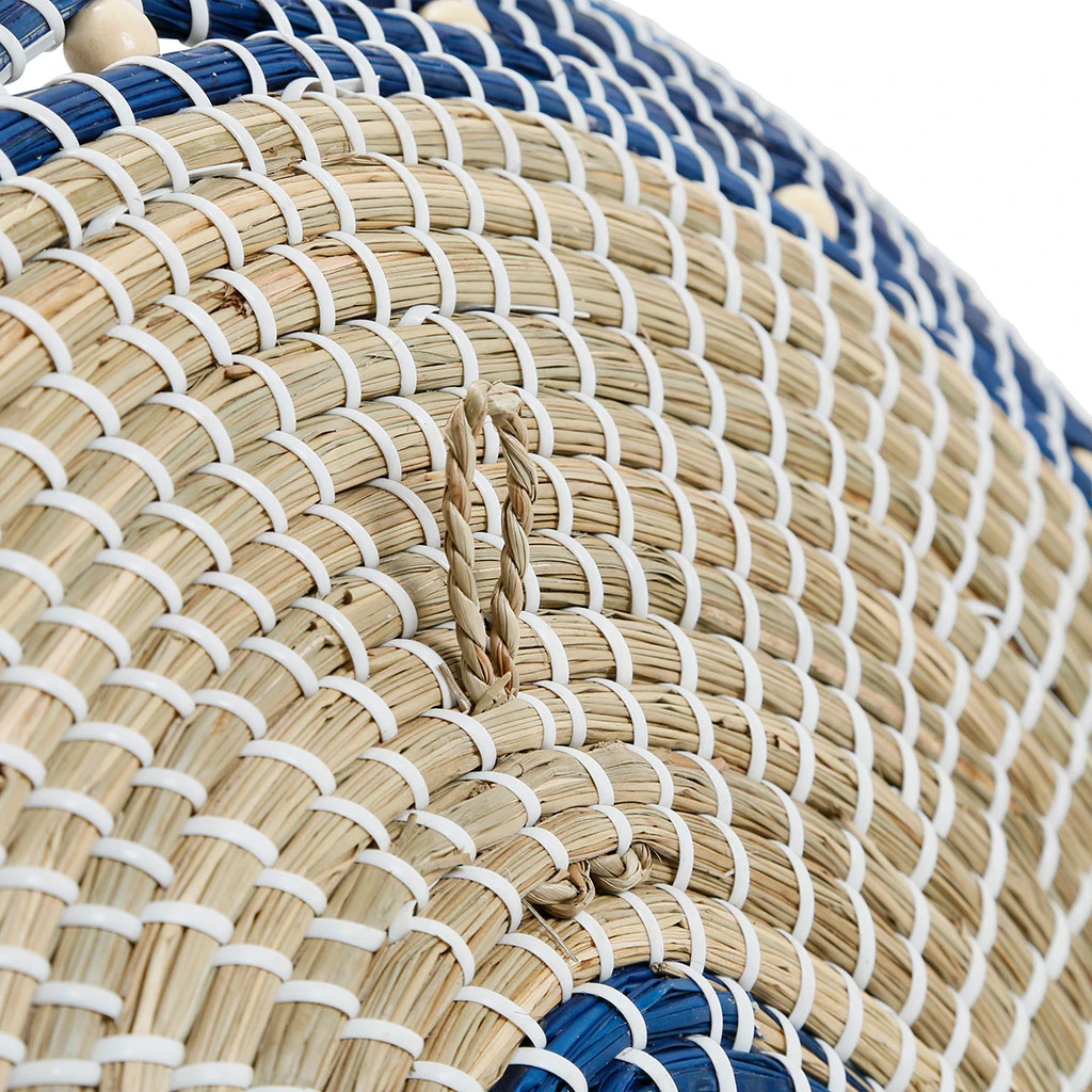 Jardin D'Ulysse Deco Murale X3 Un été A La Mer Bleu En Jonc De Mer 6 Jardin D'Ulysse Deco Murale X3 Un été A La Mer Bleu En Jonc De Mer – Image 4