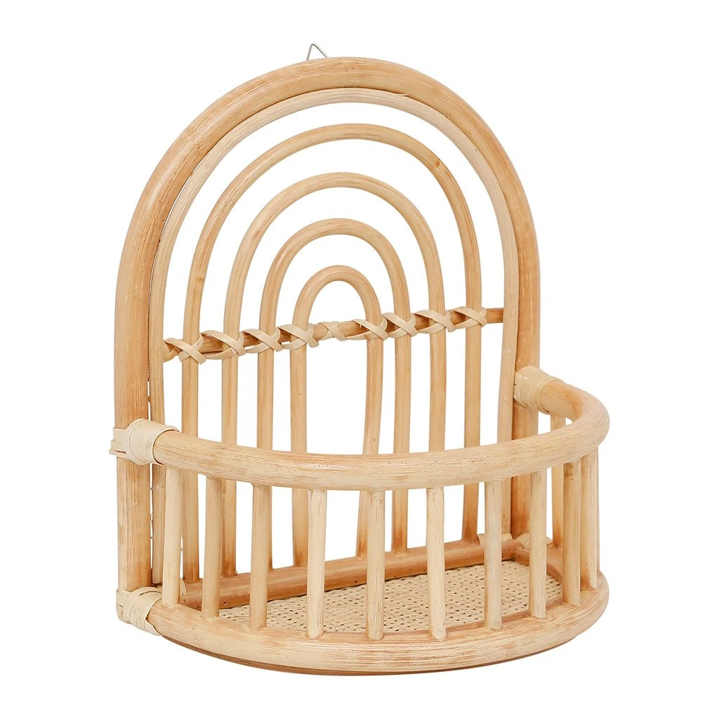 Jardin D'Ulysse Panier Mural Monarque En Rotin Naturel - Sweat Dream 4 Jardin D'Ulysse Panier Mural Monarque En Rotin Naturel - Sweat Dream – Image 2