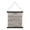 Jardin D'Ulysse Toile Recette De Famille Noir 40x40cm -Kaemingk Magasin 467174 DEB WEB