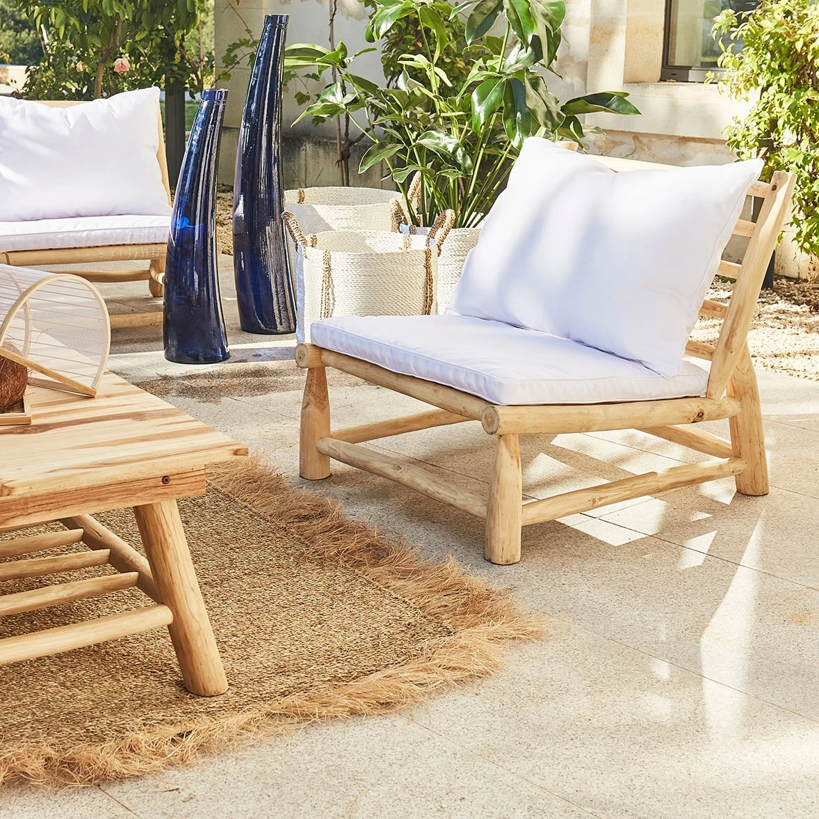 Côté Table Vase Courbe Andalou Indigo D20xh100cm Verre Recyclé 8 Côté Table Vase Courbe Andalou Indigo D20xh100cm Verre Recyclé – Image 6