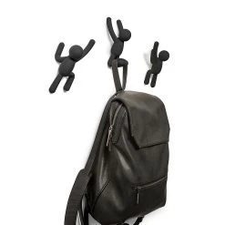 Umbra Crochet Mural Bonhomme Noir Buddy -Kaemingk Magasin 604415 FRN06 WEB