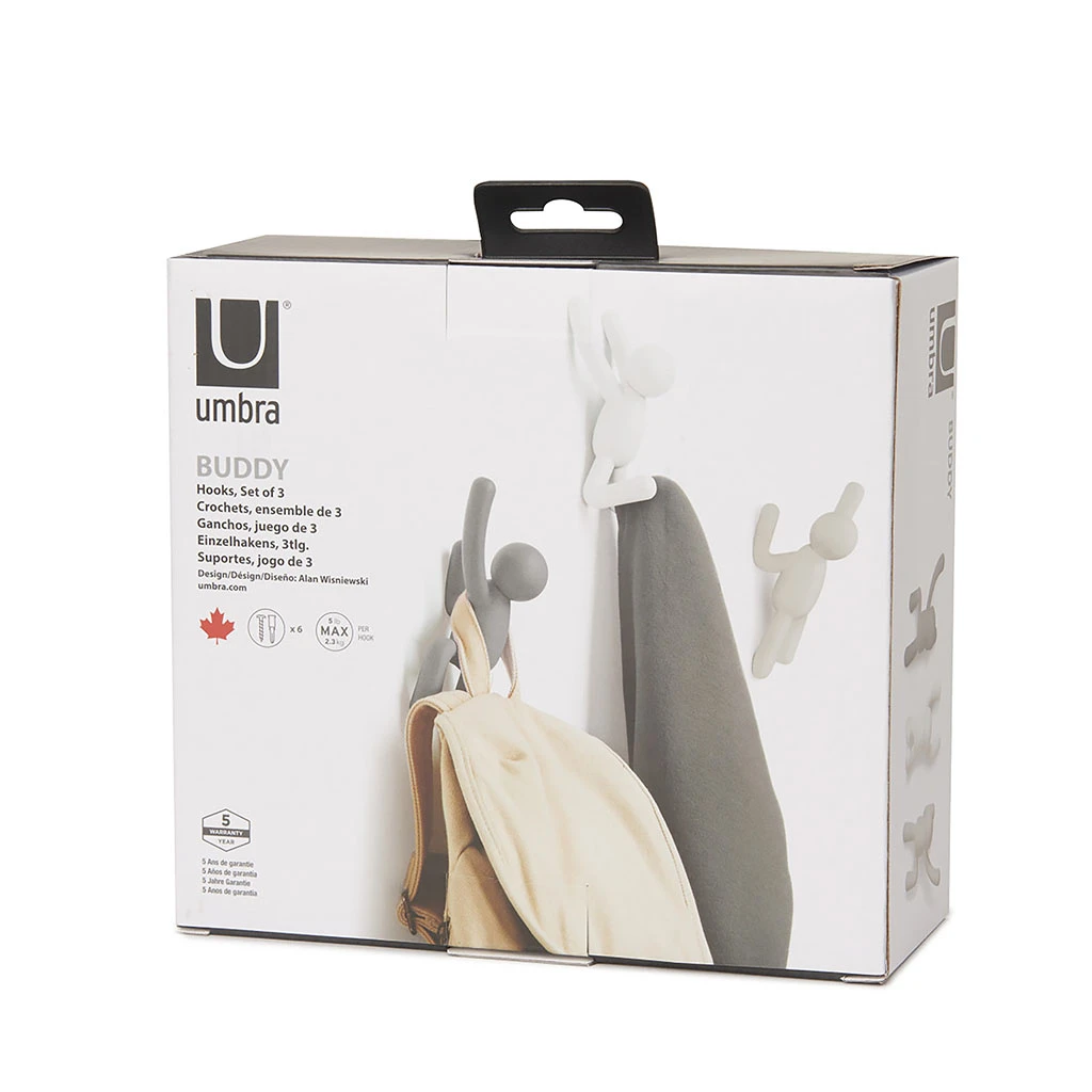 Umbra Crochet Mural Bonhomme Multicolor Buddy 5 Umbra Crochet Mural Bonhomme Multicolor Buddy – Image 3