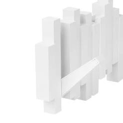 Umbra Patère Murale 5 Crochets Rabattables Blanc -Kaemingk Magasin 604420 FRN06 WEB