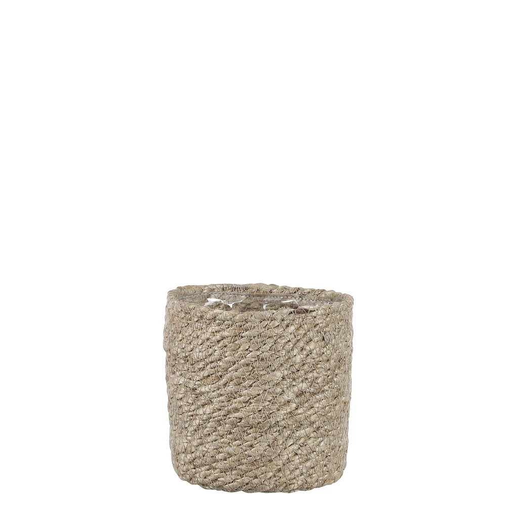 Mica Décorations Cache-pot Creme H12cm - Atlantic 3 Mica Décorations Cache-pot Creme H12cm - Atlantic