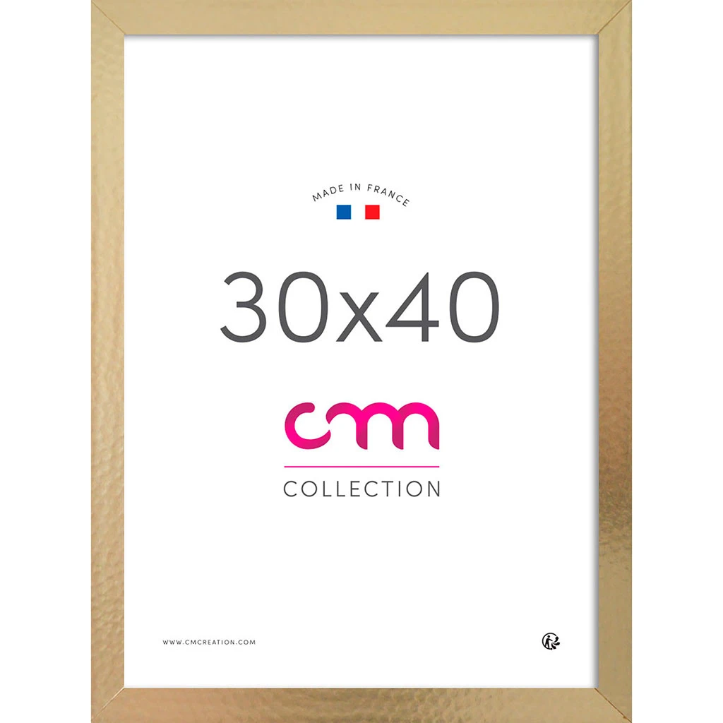 CM Création Cadre Photo 30x40cm Champagne 3 CM Création Cadre Photo 30x40cm Champagne