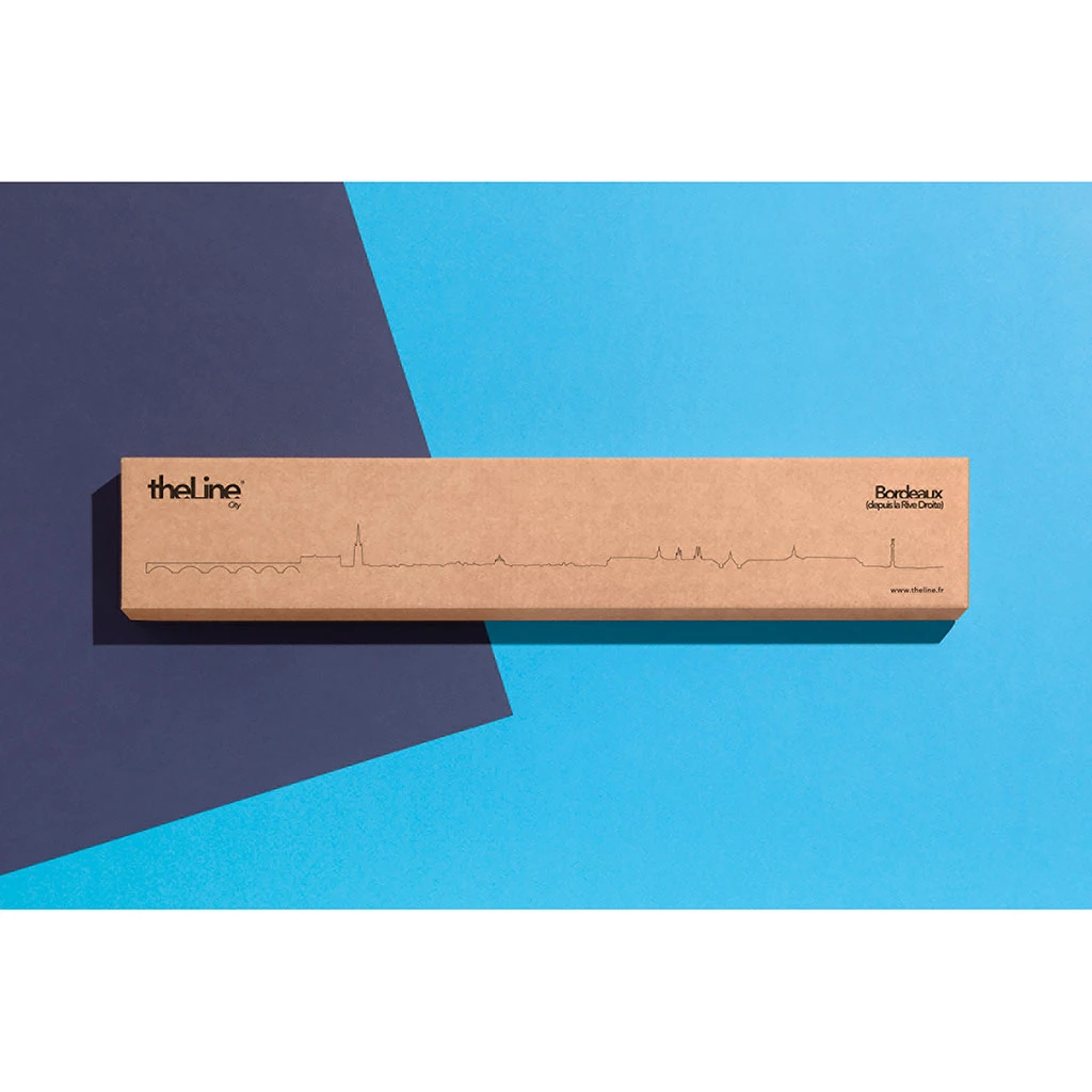 The Line Décoration Murale Ligne Bordeaux L50cm Noir 5 The Line Décoration Murale Ligne Bordeaux L50cm Noir – Image 3
