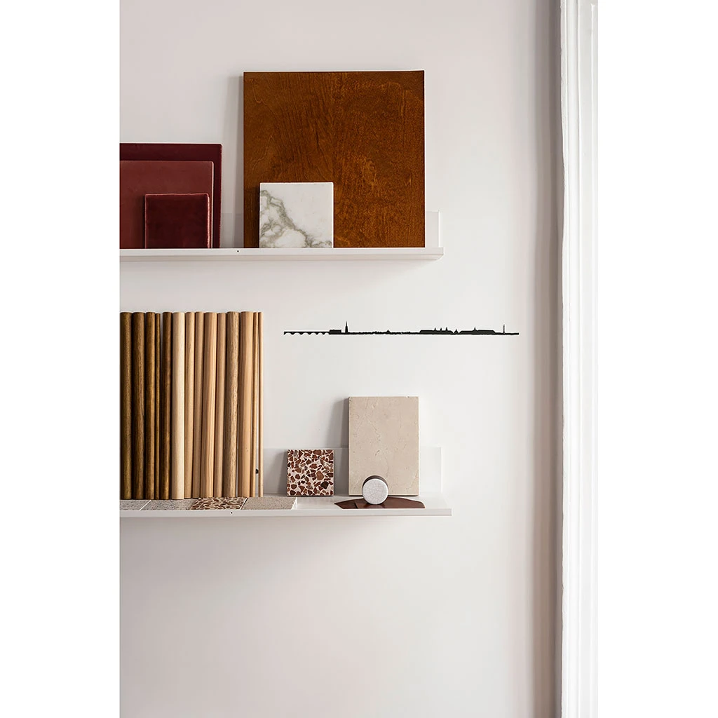 The Line Décoration Murale Ligne Bordeaux L50cm Noir 8 The Line Décoration Murale Ligne Bordeaux L50cm Noir – Image 6