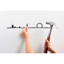 The Line Décoration Murale Ligne London 50cm -Kaemingk Magasin 624537 FRN04 WEB