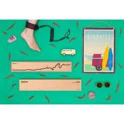 The Line Décoration Murale Ligne Biarritz L50cm Noir -Kaemingk Magasin 624539 FRN06 WEB