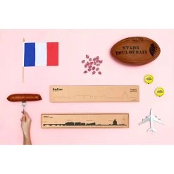 The Line Décoration Murale Ligne Toulouse L50cm Noir -Kaemingk Magasin 624540 FRN06 WEB