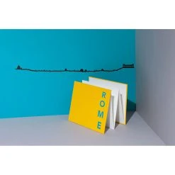 The Line Décoration Murale Ligne Rome L50cm Noir