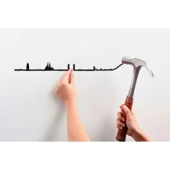 The Line Décoration Murale Ligne Barcelone L50cm Noir 13 The Line Décoration Murale Ligne Barcelone L50cm Noir -Kaemingk Magasin 624542 FRN04 WEB