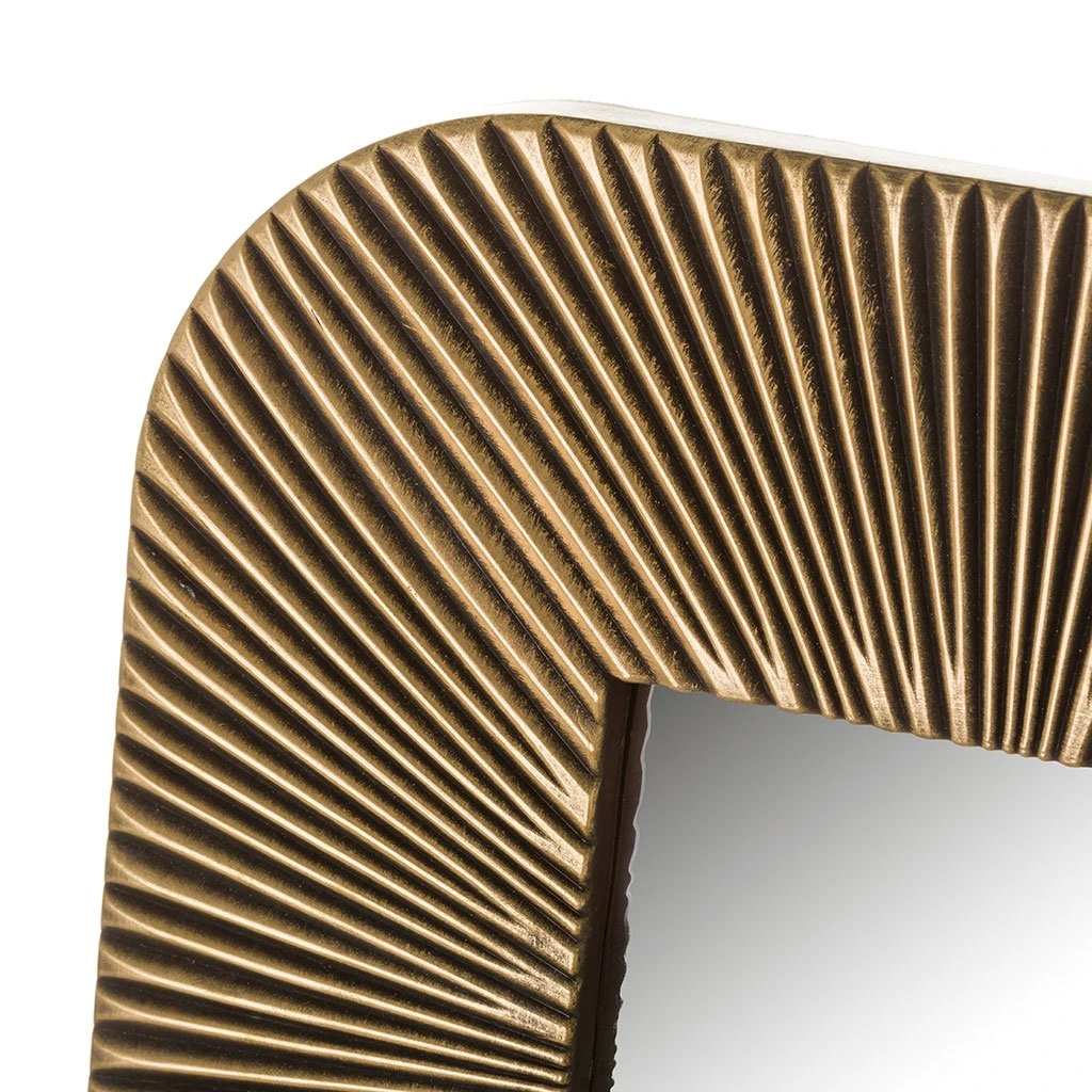 Unimasa Set De 3 Miroir Doré En Polypropylene 25x25cm 4 Unimasa Set De 3 Miroir Doré En Polypropylene 25x25cm – Image 2