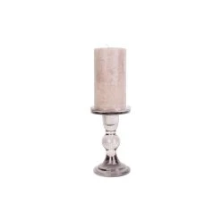 Pt' Bougeoir Art En Verre Noir D8.5xh14cm 7 Pt' Bougeoir Art En Verre Noir D8.5xh14cm -Kaemingk Magasin 633089 FRN03 WEB