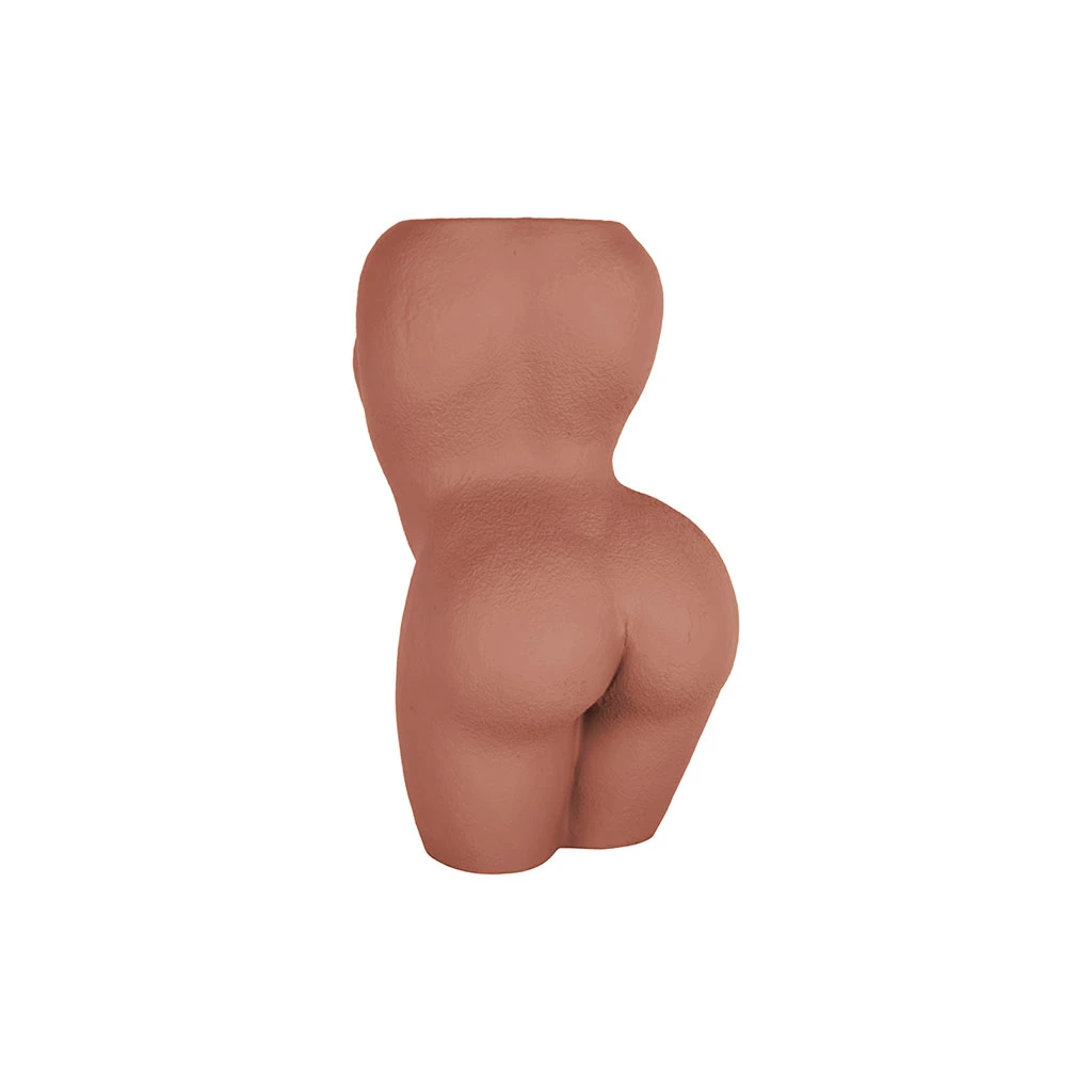 Pt' Cache-pot Lady En Polyresine Terracotta 19x24xh33.5cm 4 Pt' Cache-pot Lady En Polyresine Terracotta 19x24xh33.5cm – Image 2