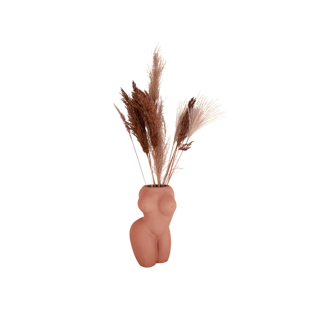 Pt' Cache-pot Lady En Polyresine Terracotta 19x24xh33.5cm 7 Pt' Cache-pot Lady En Polyresine Terracotta 19x24xh33.5cm – Image 5