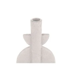 Pt' Bougeoir Bulle En Polyresine Ivoire 13x11xh22cm -Kaemingk Magasin 633104 FRN04 WEB