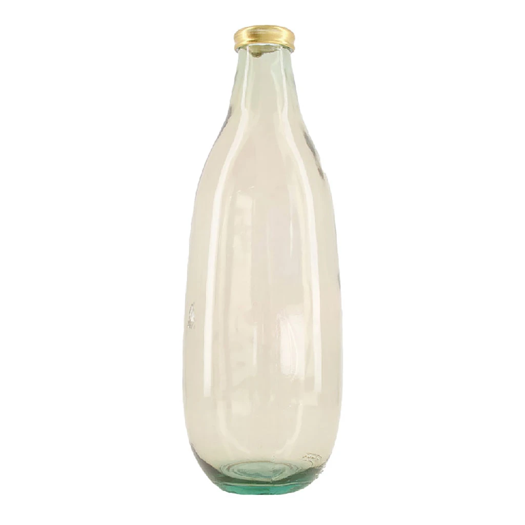 Dijk Vase En Verre Recylé D15xh40cm Beige 3 Dijk Vase En Verre Recylé D15xh40cm Beige