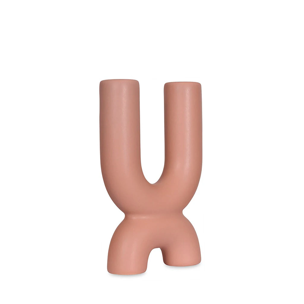 Opjet Bougeoir Ceramique Nude 11.2x3.8xh17.2cm 4 Opjet Bougeoir Ceramique Nude 11.2x3.8xh17.2cm – Image 2