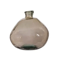 BASTIDE Vase Simplicity Sable D20xh23cm En Verre