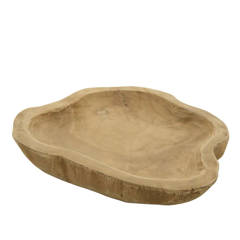 Kaemingk Coupe Organique En Teck D25cm 3 Kaemingk Coupe Organique En Teck D25cm