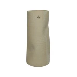 Kaemingk Vase Faience Sable D15.5xh31cm