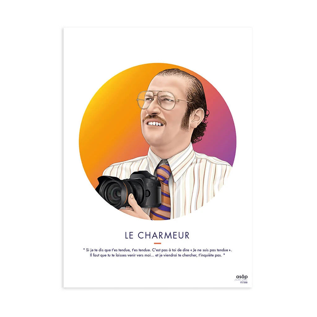 ASAP Affiche Le Charmeur - Francois Damiens - 30x40cm 3 ASAP Affiche Le Charmeur - Francois Damiens - 30x40cm