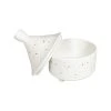 Chabi Chic Boite à Tajine Blanc Or D14xh17cm - Empreinte 1 Chabi Chic Boite à Tajine Blanc Or D14xh17cm - Empreinte -Kaemingk Magasin 646142 FRN01 WEB