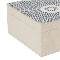 SEMA DESIGN Boite Bijoux Marine Bleu 10 SEMA DESIGN Boite Bijoux Marine Bleu -Kaemingk Magasin 73456 DET02 WEB