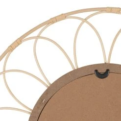 SEMA DESIGN Miroir Rosace Rotin Naturel D62.5cm -Kaemingk Magasin 74023 DET02 WEB