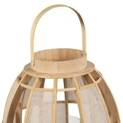 SEMA DESIGN Lanterne Tissu Cordey Naturel Lin D35cm 9 SEMA DESIGN Lanterne Tissu Cordey Naturel Lin D35cm -Kaemingk Magasin 74875 DET02 WEB
