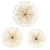 SEMA DESIGN Deco Murale Floral X3 Ajia Doré (d68/d48cm/d37cm) 1 SEMA DESIGN Deco Murale Floral X3 Ajia Doré (d68/d48cm/d37cm) -Kaemingk Magasin 74936 DEB WEB