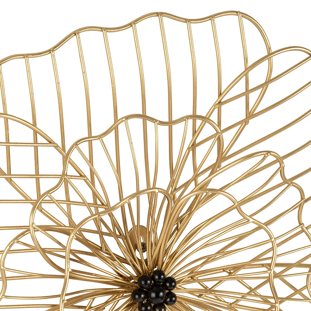 SEMA DESIGN Deco Murale Floral X3 Ajia Doré (d68/d48cm/d37cm) 5 SEMA DESIGN Deco Murale Floral X3 Ajia Doré (d68/d48cm/d37cm) – Image 3