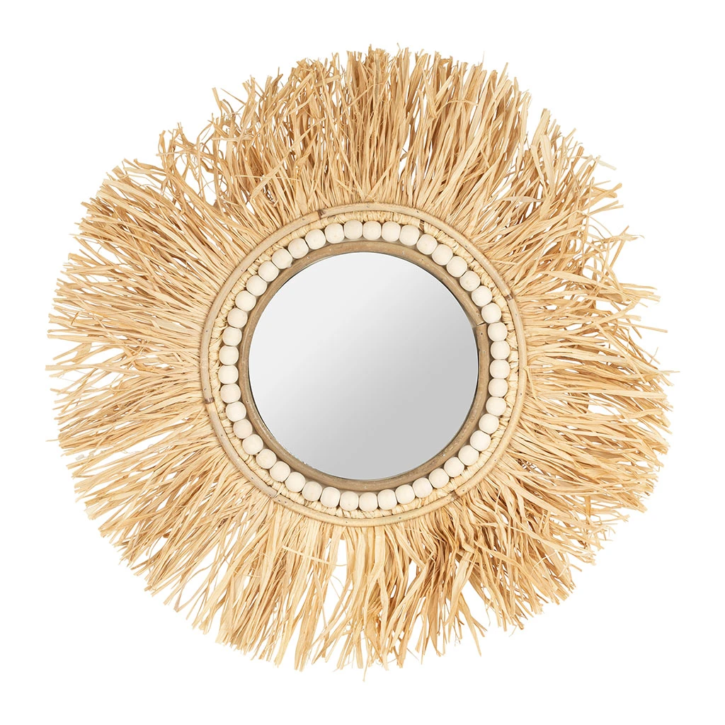 SEMA DESIGN Miroir Cuzco Naturel D50cm 3 SEMA DESIGN Miroir Cuzco Naturel D50cm