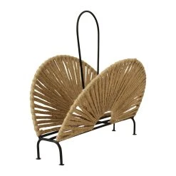 SEMA DESIGN Porte Magazines Korda Naturel Et Noir 11 SEMA DESIGN Porte Magazines Korda Naturel Et Noir -Kaemingk Magasin 75005 FRN02 WEB