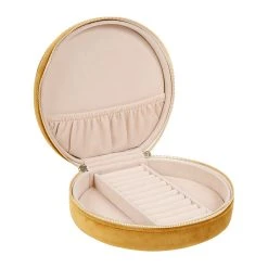 SEMA DESIGN Boîte à Bijoux Ronde Solor Bronze D21 Cm (grand Modèle) -Kaemingk Magasin 75258 DET03 WEB