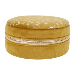 SEMA DESIGN Boîte à Bijoux Ronde Solor Mordoré D15 Cm (petit Modèle)
