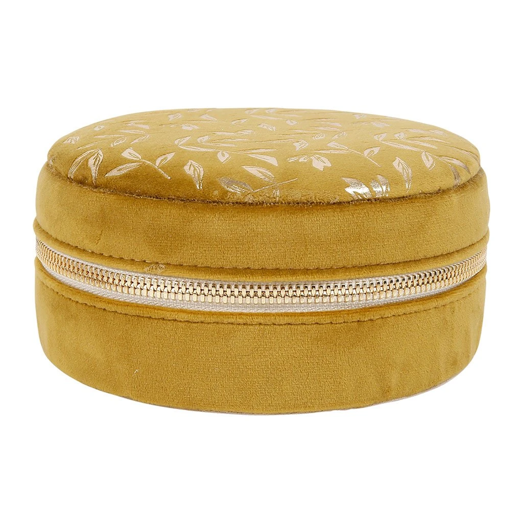 SEMA DESIGN Boîte à Bijoux Ronde Solor Mordoré D15 Cm (petit Modèle) 3 SEMA DESIGN Boîte à Bijoux Ronde Solor Mordoré D15 Cm (petit Modèle)