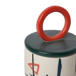 SEMA DESIGN Lot De 3 Pots Avec Couvercle Visage Arty Ivoire Et Noir En Gres 7 SEMA DESIGN Lot De 3 Pots Avec Couvercle Visage Arty Ivoire Et Noir En Gres -Kaemingk Magasin 75320 DET02 WEB