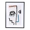 SEMA DESIGN Cadre Déco Visage Arty Creme 50X70cm -Kaemingk Magasin 75334 DEB WEB