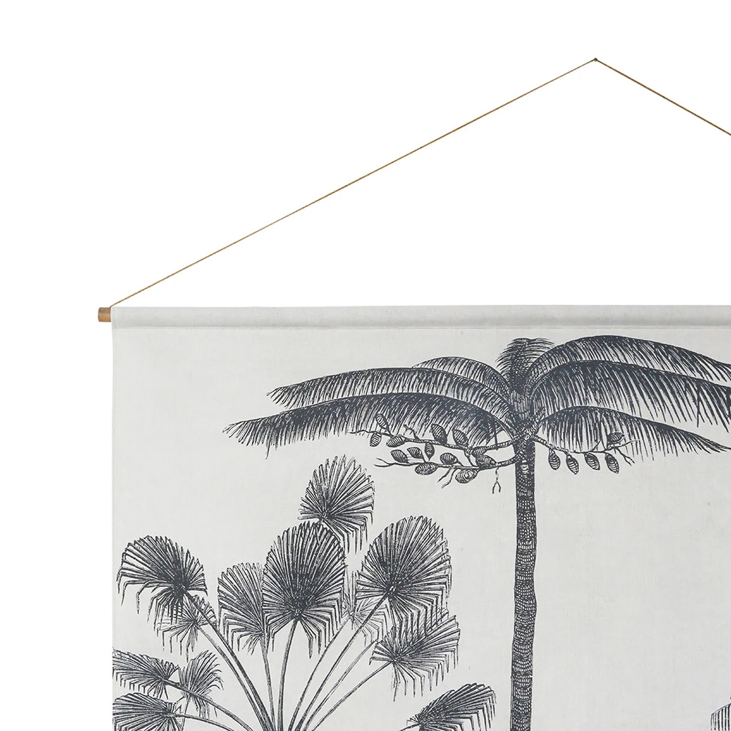 SEMA DESIGN Toile Dragonnier Gris 154X154Cm 4 SEMA DESIGN Toile Dragonnier Gris 154X154Cm – Image 2