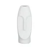 SEMA DESIGN Vase Face Blanc 10X9.5Xh24Cm Gres 2 SEMA DESIGN Vase Face Blanc 10X9.5Xh24Cm Gres -Kaemingk Magasin 75391 DEB WEB