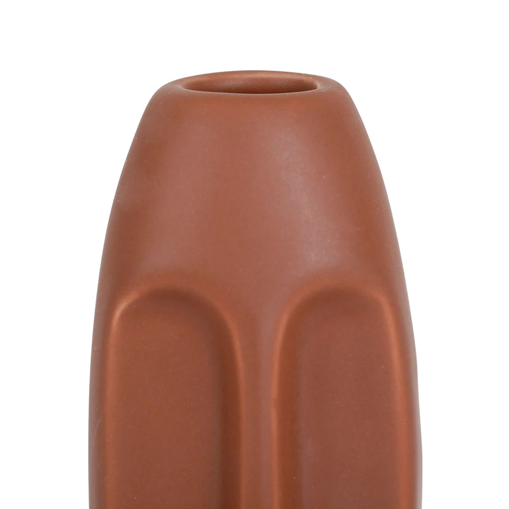 SEMA DESIGN Vase Face Terracotta 6X5.5Xh13.5Cm Gres 4 SEMA DESIGN Vase Face Terracotta 6X5.5Xh13.5Cm Gres – Image 2