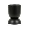 SEMA DESIGN Cache Pot Visag-arty Noir D20cm 2 SEMA DESIGN Cache Pot Visag-arty Noir D20cm -Kaemingk Magasin 75473 DEB WEB