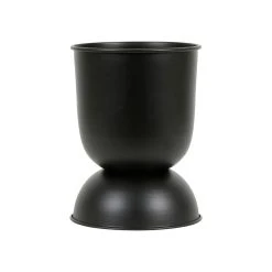 SEMA DESIGN Cache Pot Visag-arty Noir D20cm
