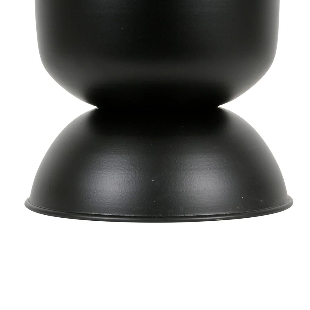 SEMA DESIGN Cache Pot Visag-Arty Noir D25cm 5 SEMA DESIGN Cache Pot Visag-Arty Noir D25cm – Image 3