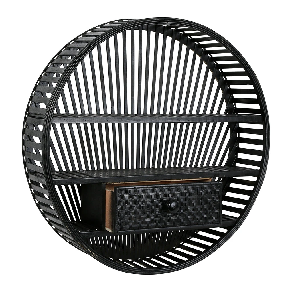 SEMA DESIGN Etagere Avec Tiroir Solor Naturel D60cm 4 SEMA DESIGN Etagere Avec Tiroir Solor Naturel D60cm – Image 2