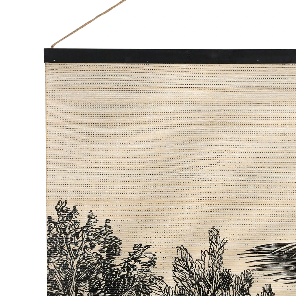 SEMA DESIGN Toile Imprimée Chanvre 98X75cm 4 SEMA DESIGN Toile Imprimée Chanvre 98X75cm – Image 2