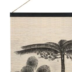 SEMA DESIGN Toile Dragonnier Imprimée 98X75cm -Kaemingk Magasin 75613 DET02 WEB